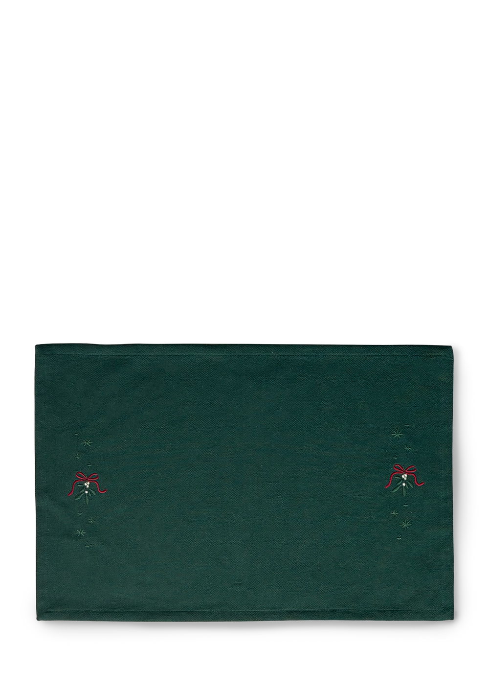 Christmas Fable Place mat Mistletoe 49x32 cm green