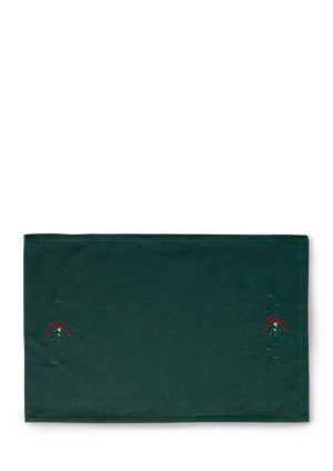 Christmas Fable Place mat Mistletoe 49x32 cm green