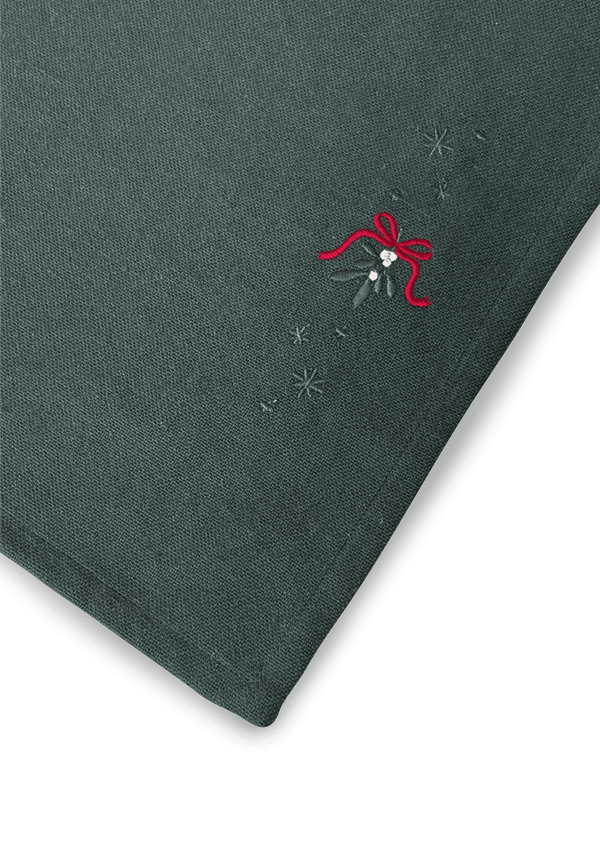 Christmas Fable Place mat Mistletoe 49x32 cm green
