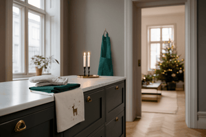 Christmas Fable Oven mitt
