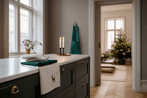 Christmas Fable Oven mitt