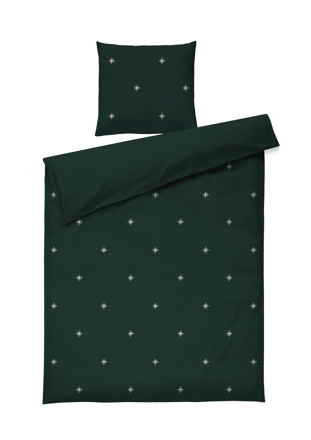 Christmas Fable Bed linen 140x200 cm green DK