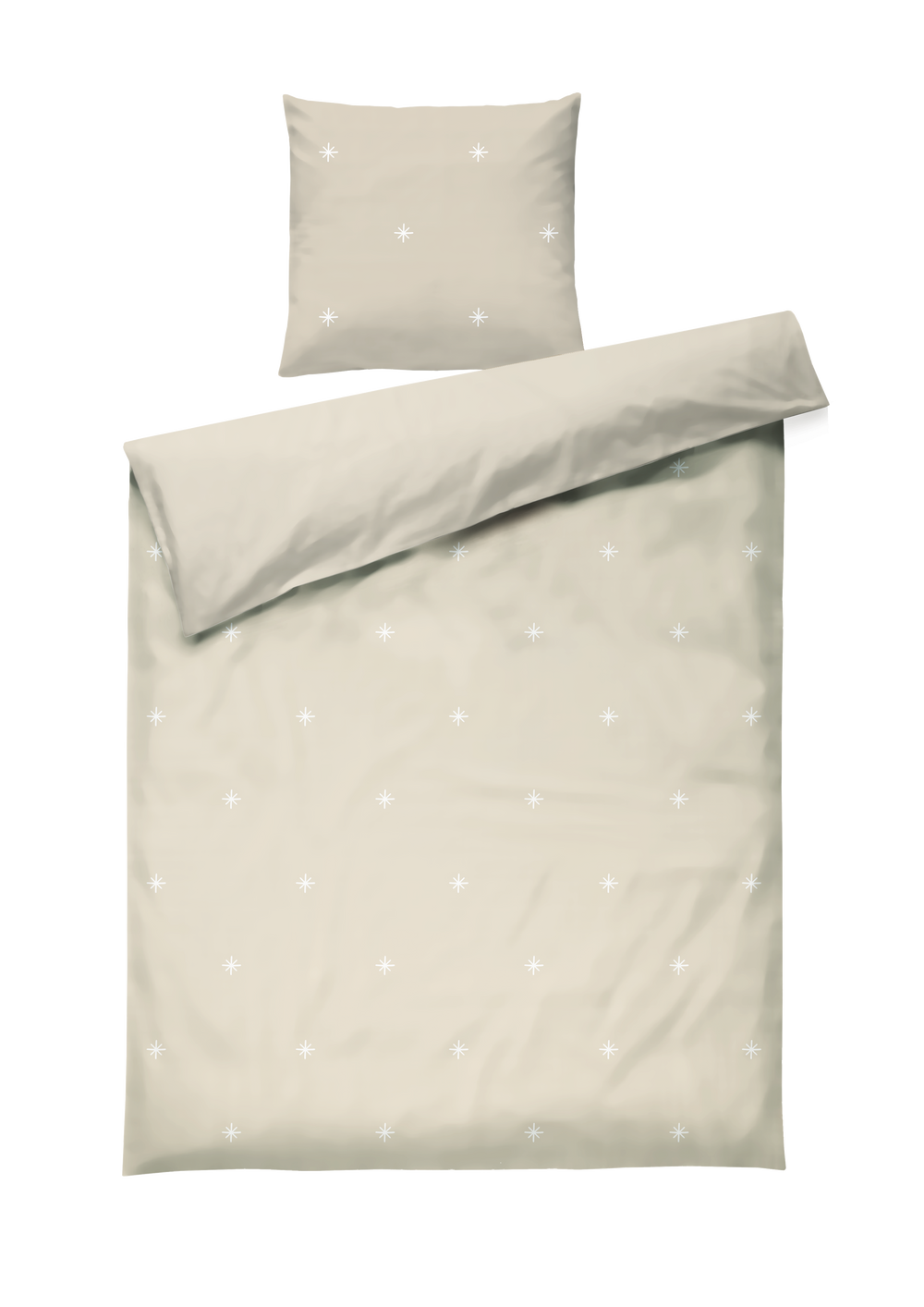 Christmas Fable Bed linen 140x200 cm sand DK