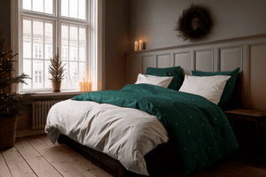 Christmas Fable Bed linen 140x220 cm sand DK