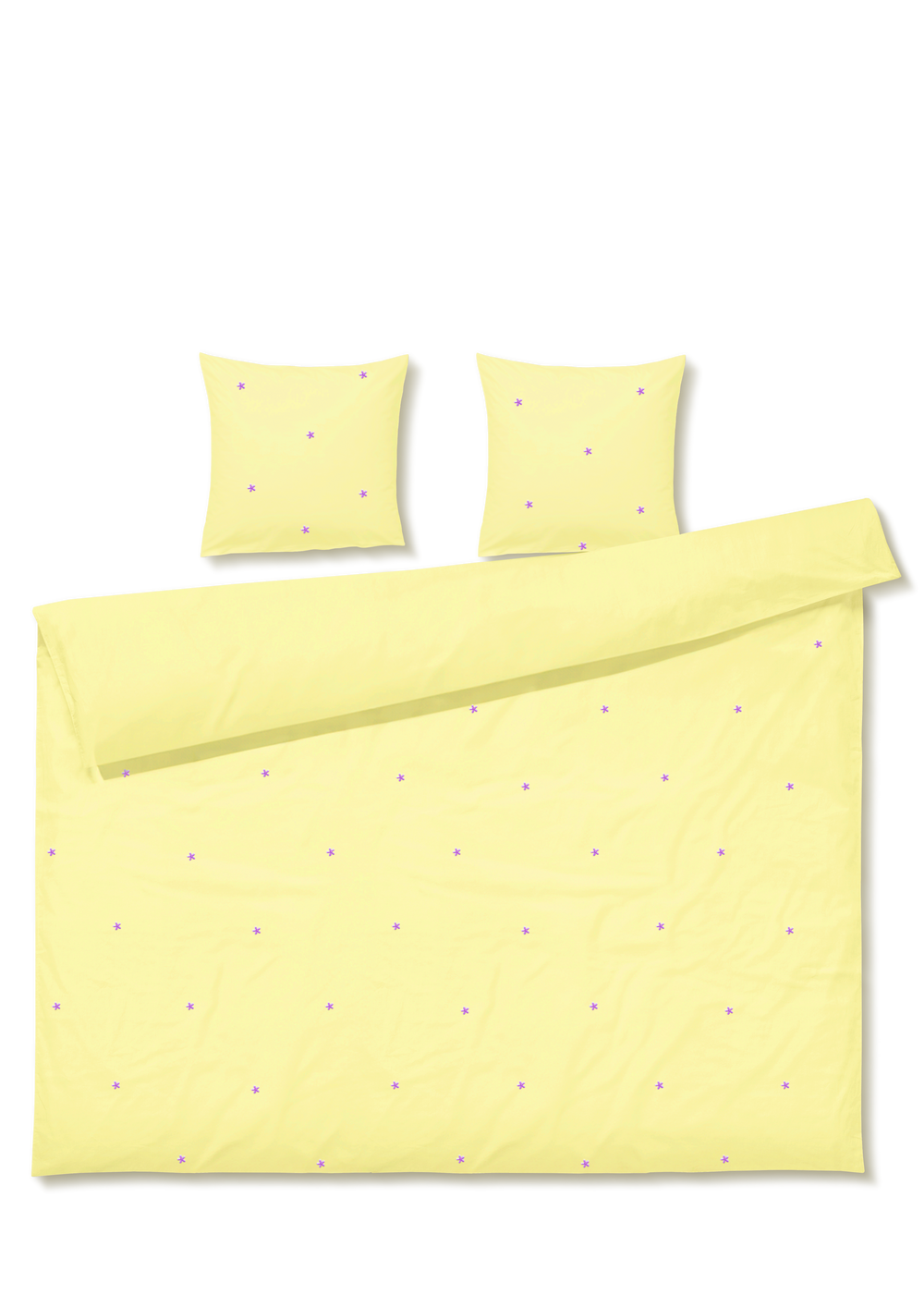 Daisy Bed linen 220x220 cm yellow SE