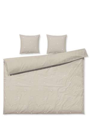 Daisy Bed linen 200x220 cm sand/white DK
