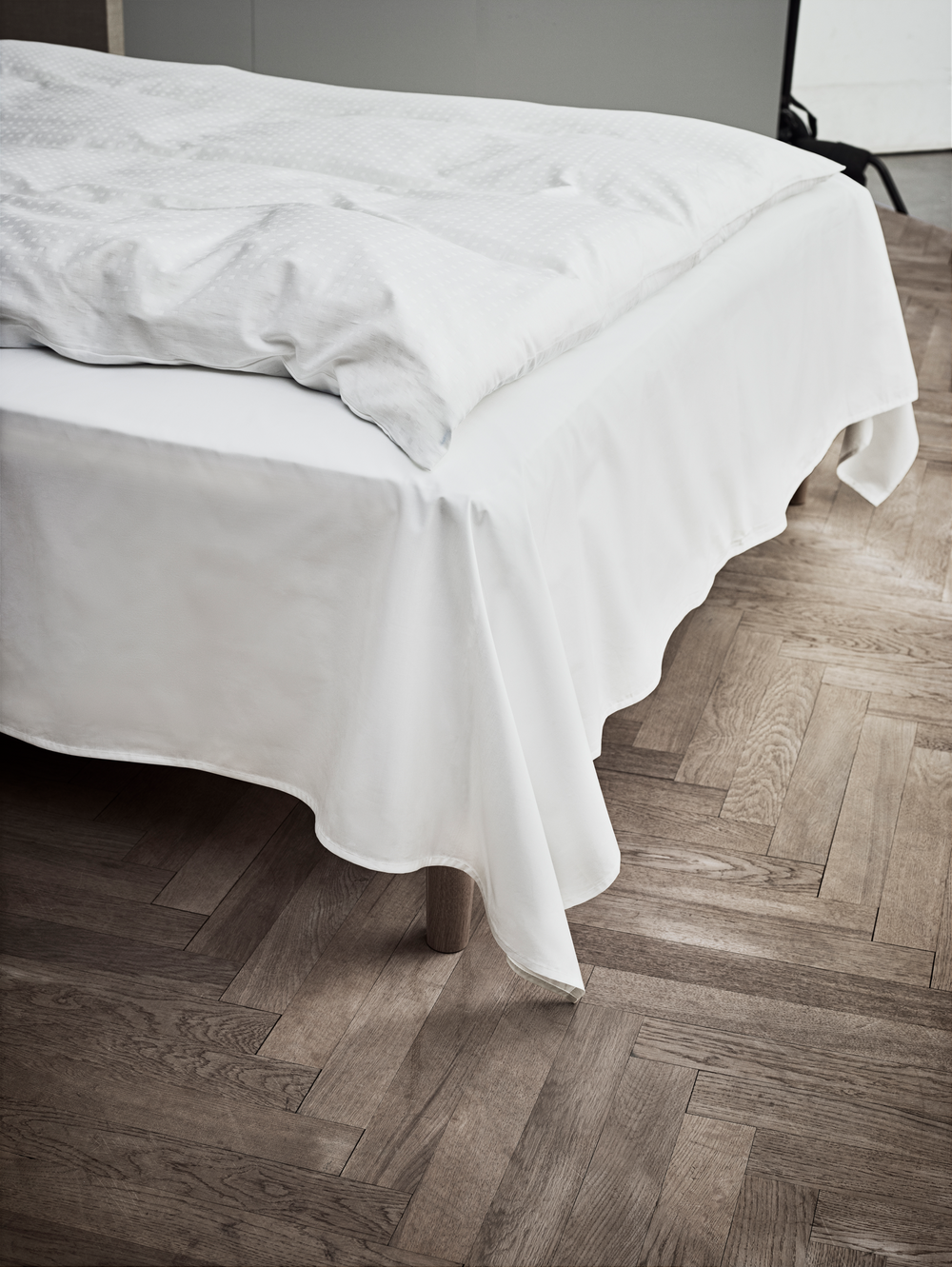 Percale Flat sheet 240x260 cm white