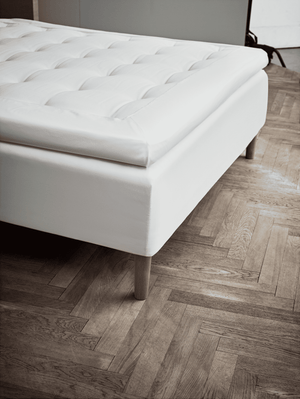 Percale Fitted sheet w/o elastic 90x200 cm white