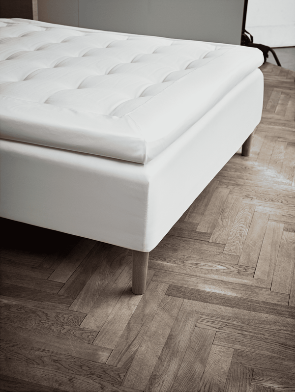 Percale Fitted sheet w/o elastic 90x200 cm white