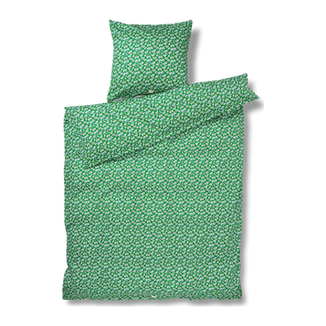 Pleasantly Bed linen 140x200 cm green DK