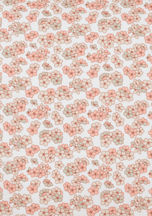 Pleasantly Bed linen 140x200 cm white/rose DK
