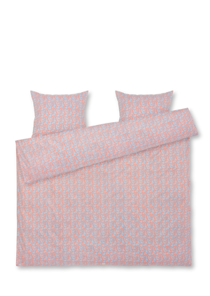 Pleasantly Bed linen 200x220 cm light blue/rose DK