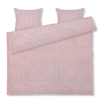 Pleasantly Bed linen 200x220 cm light blue/rose DK