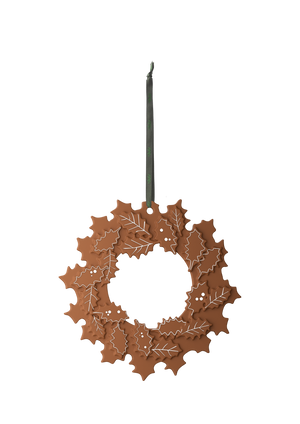 Gingerbread Garland Ø18.5 cm brown
