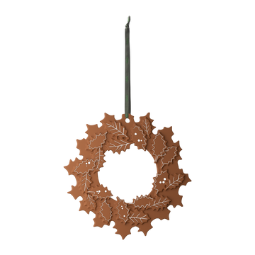 Gingerbread Garland Ø18.5 cm brown