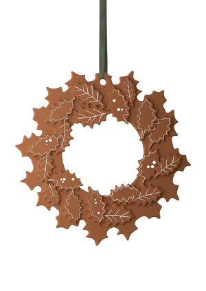 Gingerbread Garland Ø18.5 cm brown