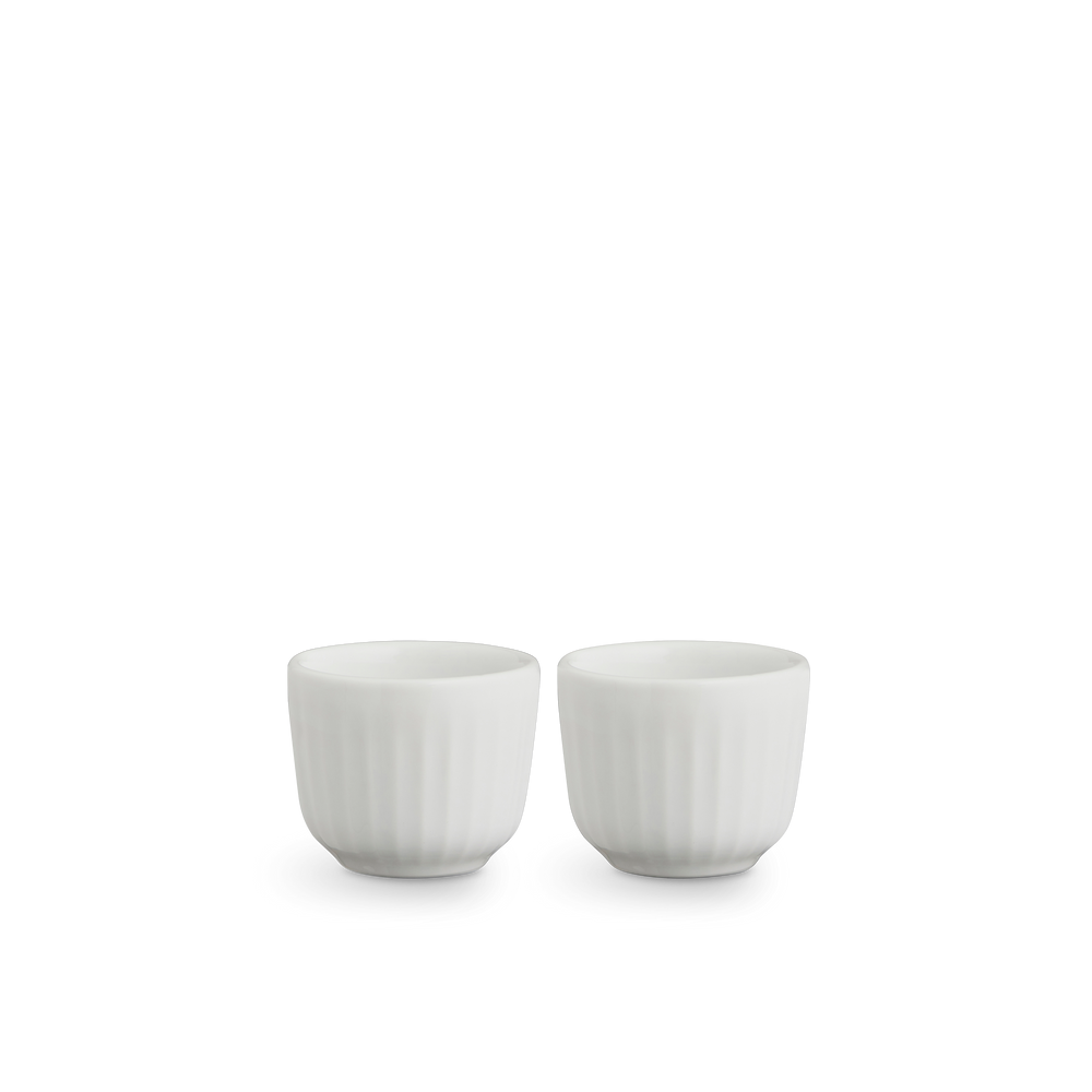 Hammershøi Egg cup Ø5 cm white 2 pcs.