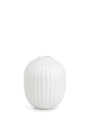 Hammershøi Candle holder round Ø8.5 cm white