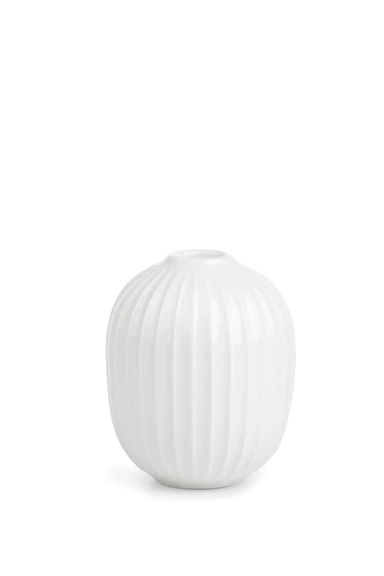 Hammershøi Candle holder round Ø8.5 cm white