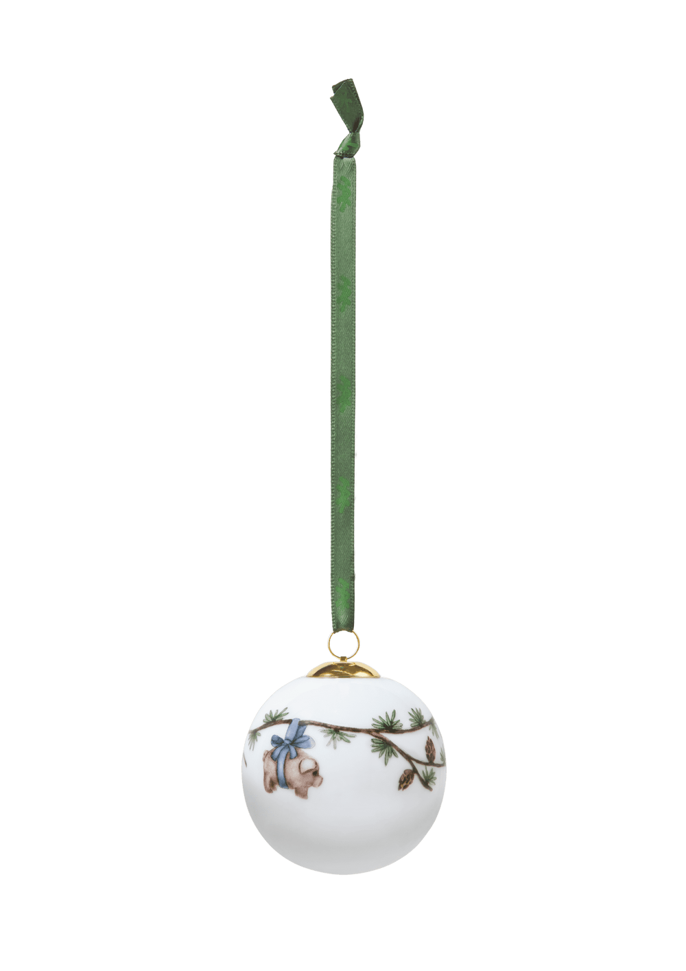 Hammershøi Christmas Bauble 2023 Ø6 cm white w. deco