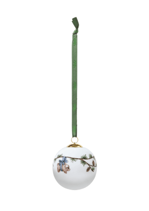 Hammershøi Christmas Bauble 2023 Ø6 cm white w. deco