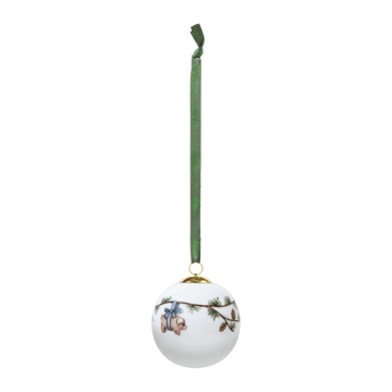 Hammershøi Christmas Bauble 2023 Ø6 cm white w. deco