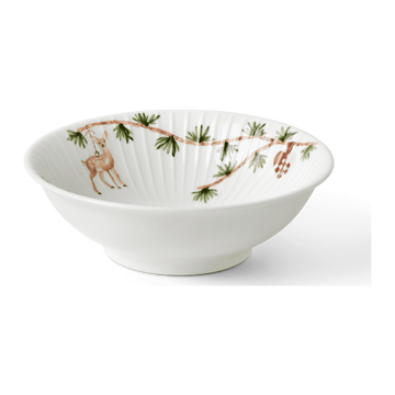 Hammershøi Christmas Bowl Ø16 cm white w. deco 2 pcs.