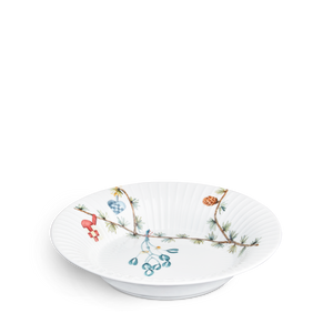 Hammershøi Christmas Soup plate Ø21 cm white w. deco