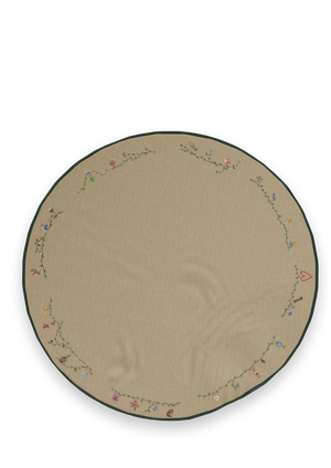 Hammershøi Christmas Christmas tree rug Ø130 cm sand