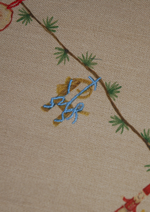 Hammershøi Christmas Christmas tree rug Ø130 cm sand