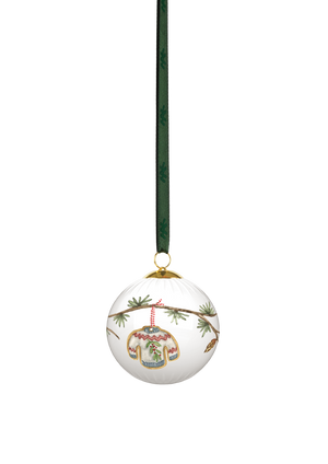 Hammershøi Christmas Bauble 2025 Ø6 cm white w. deco