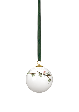 Hammershøi Christmas Bauble 2025 Ø6 cm white w. deco