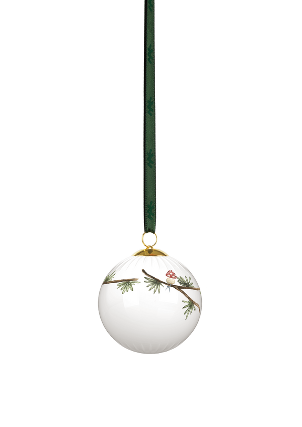 Hammershøi Christmas Bauble 2025 Ø6 cm white w. deco