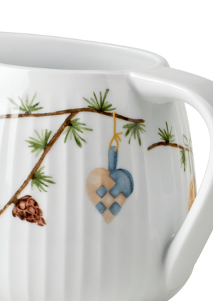 Hammershøi Christmas Sauce boat 66 cl white w. deco