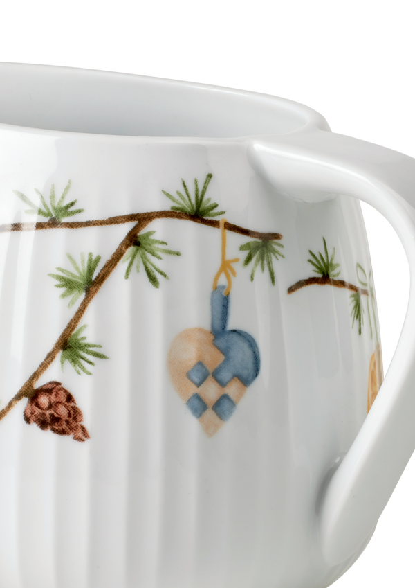 Hammershøi Christmas Sauce boat 66 cl white w. deco