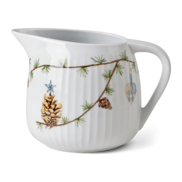 Hammershøi Christmas Sauce boat 66 cl white w. deco
