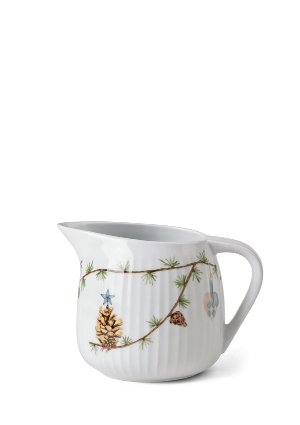Hammershøi Christmas Sauce boat 66 cl white w. deco