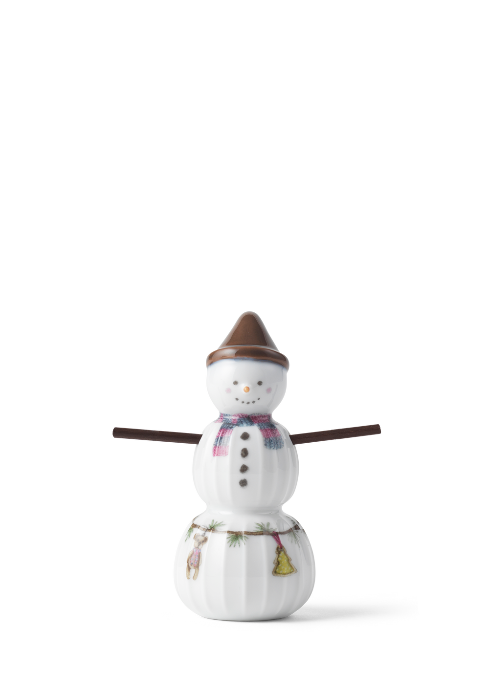 Hammershøi Christmas Snowboy H9 white w. deco