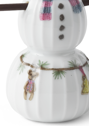 Hammershøi Christmas Snowboy H9 white w. deco