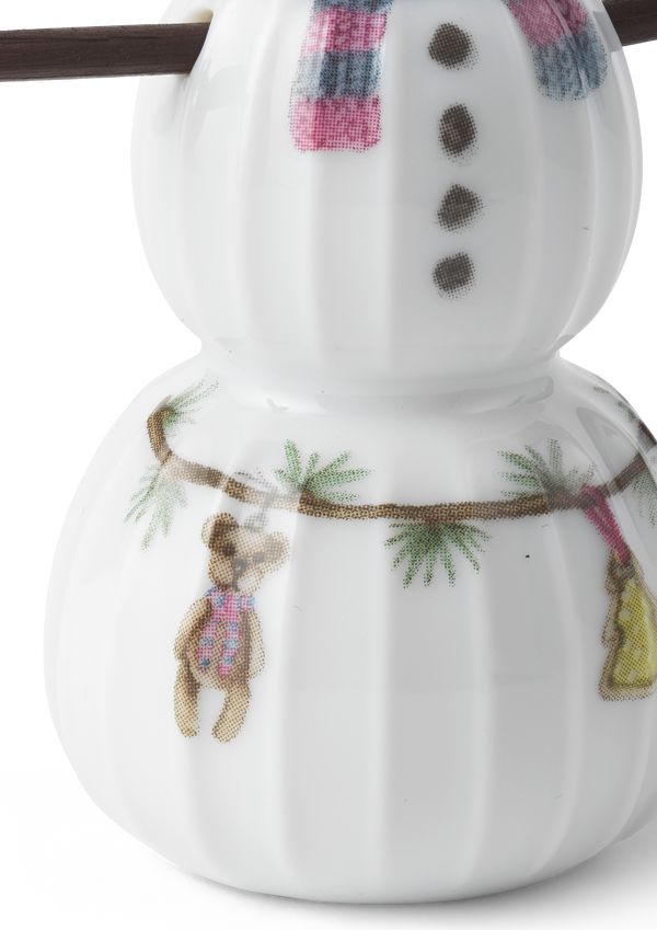 Hammershøi Christmas Snowboy H9 white w. deco