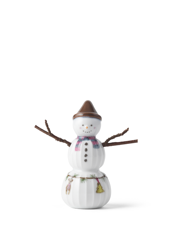 Hammershøi Christmas Snowboy H9 white w. deco