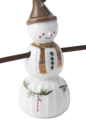 Hammershøi Christmas Snowboy hanging variant H7 white w. deco
