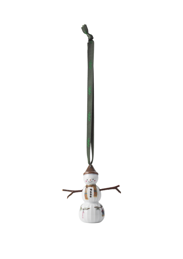 Hammershøi Christmas Snowboy hanging variant H7 white w. deco