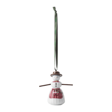 Hammershøi Christmas Snowwoman hanging variant H9 white w. deco