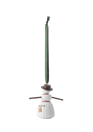 Hammershøi Christmas Snowwoman hanging variant H9 white w. deco