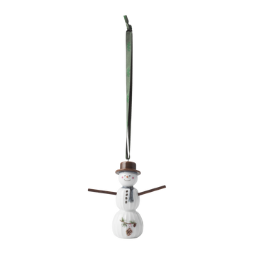Hammershøi Christmas Snowman hanging variant H9.5 white w. deco