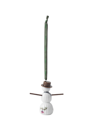 Hammershøi Christmas Snowman hanging variant H9.5 white w. deco