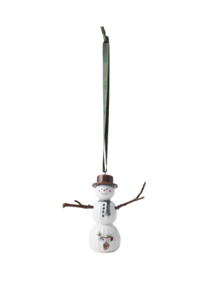 Hammershøi Christmas Snowman hanging variant H9.5 white w. deco