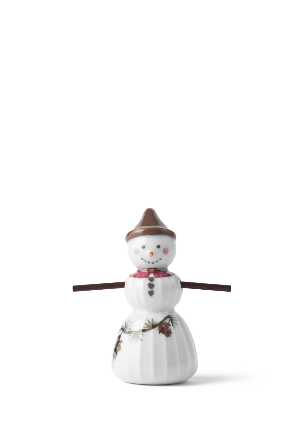 Hammershøi Christmas Snowgirl H8 white w. deco