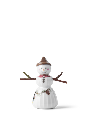 Hammershøi Christmas Snowgirl H8 white w. deco